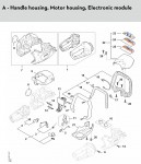 Stihl HSA 60.1 Cordless Hedgetimmers Spare Parts